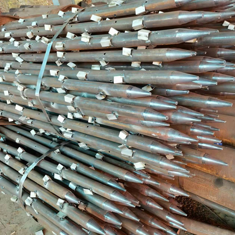 陆丰倒刺超前小导管